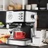 JOYA CM1686E 950W 1.5L Koffiezetapparaat voor huishoudelijk gebruik, halfautomatische 20 Bar Roestvaststalen Machine Cup Warmer