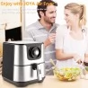 JOYA TXG-S5M6 1700W 5.5L Air Fryer Stainless Steel Electric 360 Degree Heating Non-stick for Pizza Chicken