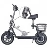 BOGIST M5 Pro 12 Inch Tire Foldable Electric Scooter with Seat and Cargo Carrier - 500W Motor & 11Ah 48V Battery
