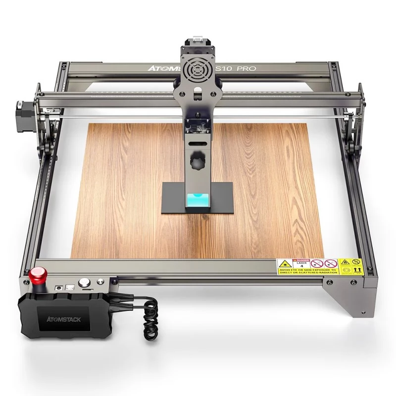 ATOMSTACK S10 Pro 10W Laser Engraver Cutter, 50W Machine Power
