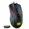 Redragon M721 PRO Lonewolf 2 Wired Gaming Mouse, 32000 DPI, 9 Buttons Programmable - Black