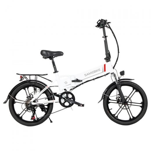 

Samebike 20LVXD30-II 20 Inch Tire Foldable Electric Moped Bike - 48V 350W Motor & 10Ah Battery