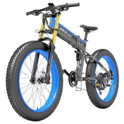 LANKELEISI T750 Plus 26*4.0 Inch Fat Tire Foldable Electric Bike