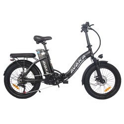 AVAKA BZ20 PLUS 20*3 Inch Spoked Wheel Foldable Electric Bike