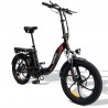 FAFREES F20 20" Tire Foldable City Electric Bike - 250W Brushless Motor & 36V 15AH Lithium Battery