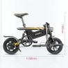 COASTA T18 12'' luchtband opvouwbare elektrische fiets - 7.8Ah batterij & 350W motor