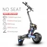GOGOTOPS GS8 10 inch Road Tire Electric Scooter without Seat - 3000W*2 Dual Motors & 38.4Ah Battery for 80km Range