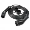 ANDAIIC modus 3 EV lader kabel type 2 naar type 2 IEC62196 16A 1 fase 5m lengte kabel - EU