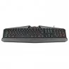 Redragon K503RGB Quiet Gaming Wired Keyboard, RGB Backlighting With Multimedia Keys, 105 Keys DE QWERTZ Layout
