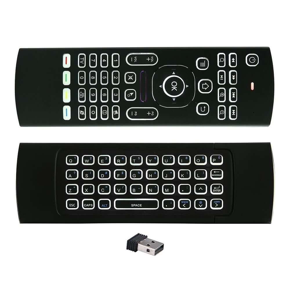 

MX3 2.4G Kodi Wireless Keyboard/Air mouse