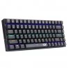 Redragon K629-KB 75% Rainbow LED Backlight Mechanical Gaming keyboard 84 key Blue Switch