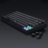 Redragon K629-KB 75% Rainbow LED Backlight Mechanical Gaming keyboard 84 key Blue Switch