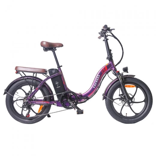 FAFREES F20 Pro 20 Inch Tires Foldable Commuter Electric Bike - 36V 18Ah Lithium Battery & 250W Brushless Motor