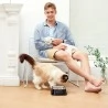Pawbby Slimme Voerbak voor huisdieren met 4 weegunits, 304 roestvrij staal, App-gebaseerd eet record voor hond kat