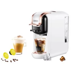 HiBREW H2A 4-in-1 Multiple Capsule Coffee Maker 1450W Hot/Cold, 19 Bar Extraction, 2 Cup Size Options