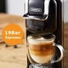 HiBREW H2A 4-In-1-Kaffeemaschine Mit Mehreren Kapseln, 1450 W Heiß/Kalt, 19 Bar Extraktion, 2 Tassengrößenoptionen