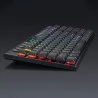 Redragon K625P-KB Yi Bedraad RGB Backlit Mechanisch Toetsenbord, Ultra-dun laag profiel 94 toetsen Rode Schakelaar