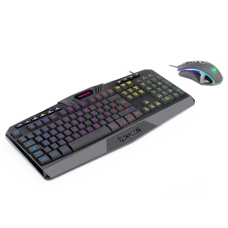 V300 Gaming-Tastatur – RGB-Regenbogenlicht, 108 Tasten, Membrantasten Mit Mechanischem Feeling
