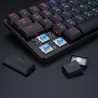Redragon Ashe Pro K626P-KBS Mechanical Keyboard Tenkeyless 78 Keys Tri-Mode Connection USB Bluetooth Wireless RGB