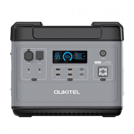 [Vorverkauf] OUKITEL P2001 Ultimate 2000Wh/2000W Portable Power Station with Super Fast Recharge for Outdoor Indoor Workshop