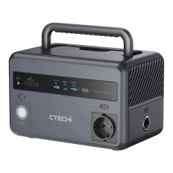 CTECHi GT300 300W/299Wh Portable Power Station, LiFePO4 Battery, 5 Outputs, Built-in MPPT Regulator