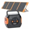 Flashfish A301 292WH 320W Portable Power Station TSP 18V 100W Foldable Solar Panel Emergency Energy Kit