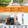 Flashfish A301 292WH 320W Portable Power Station TSP 18V 100W Foldable Solar Panel Emergency Energy Kit