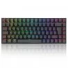 Redragon K629-RGB 75% RGB Backlight Mechanical Gaming keyboard 84 keys Red Switch DE Layout