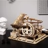 ROBOTIME LG502 ROKR Marble Squad Trapdoors Marble Run 3D Wooden Puzzle Kit, 239Pcs