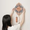ROBOTIME LC701 Romantic Note Wall Clock Mechanical Gear 3D Wooden Puzzle Kit, 231Pcs