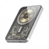 HINOVO MB1-5000xw Wireless Portable Magnetic Power Bank, 5000mAh, PD 20W Fast Charging, Cyberpunk Style