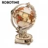 ROBOTIME ST003 ROKR Lichtgevende Bol 3D Houten Raadsel, LEIDENE Lichte Bouwsteenuitrustingen, 180Pcs