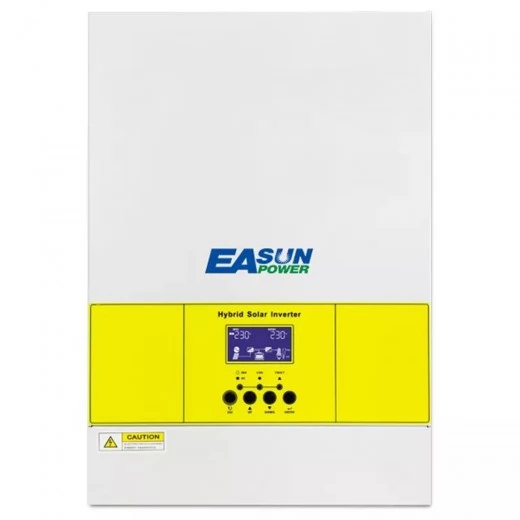 

Easun Power 5600W 48V Solar Inverter, PV Input 500V DC 5500W Power MPPT 100A Charger, 220V AC Pure Sine Wave Off Grid