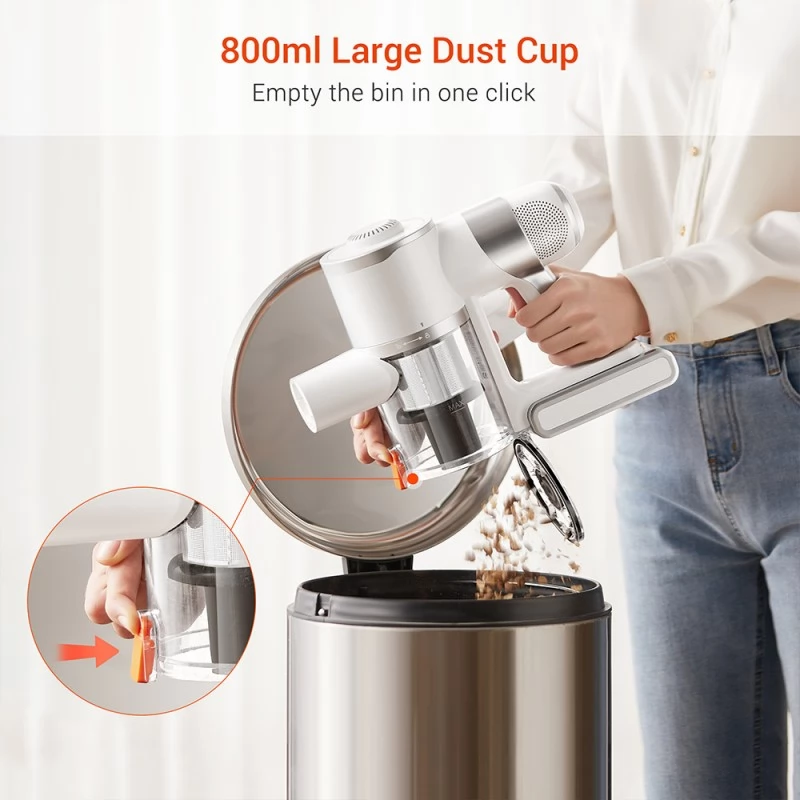 【大特価】Ultenic U10 Pro掃除機 サイクロン強力吸引 3WAY Ultenic U10 Pro Cordless Vacuum Cleaner, 400W 27Kpa Max Suction, 5