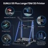 SUNLU verbeterde S9 Plus FDM 3D Printer met FilaDryer S1, Auto-leveling, Grote Grootte 310×310×400mm - EU