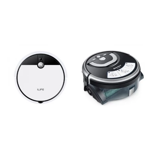 ILIFE V9e 4000Pa Max Suction Robot Vacuum Cleaner Combo with ILIFE W400 850ML Water Tank Floor Washing Robot