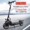 FLJ T113 11inch Off Road Tires Foldable Electric Scooter without Seat - 2*1600W Dual Motors & 60V 35Ah Battery