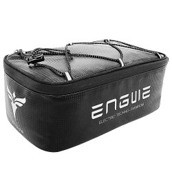 ENGWE Fahrradträger Gepäckträgertasche mit Reißverschluss, 7L Fassungsvermögen, wasserdicht, staubdicht, wetterfest