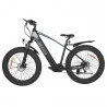 Bezior XF800 26*4.0” Tire Electric Bicycle Mountain E-Bike (500W Mid-drive Motor & 48V 13Ah Battery)