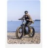 Bezior XF800 26*4.0” Tire Electric Bicycle Mountain E-Bike (500W Mid-drive Motor & 48V 13Ah Battery)