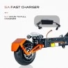 OBARTER D5 12 Zoll Faltbarer E-Scooter mit Fettreifen - 2x 2500W Motor & abnehmbarer 35 Ah Akku für 60-120 km