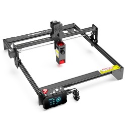 ATOMSTACK A5 M50 Pro Laser Cutter and Engraver, Fixed Focus, Quadruple Lens Double Compression Spot, 410x400mm
