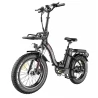 FAFREES F20 Max 20*4 Fat Inch Tire Foldable Electric Bike - 500W Brushless Motor & 18Ah Lithium Battery