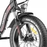 FAFREES F20 Max 20*4 Fat Inch Tire Foldable Electric Bike - 500W Brushless Motor & 18Ah Lithium Battery