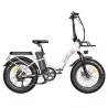 FAFREES F20 Max 20*4 Fat Inch Tire Foldable Electric Bike - 500W Brushless Motor & 18Ah Lithium Battery