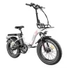 FAFREES F20 Max 20*4 Fat Inch Tire Foldable Electric Bike - 500W Brushless Motor & 18Ah Lithium Battery