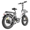 FAFREES F20 Max 20*4 Fat Inch Tire Foldable Electric Bike - 500W Brushless Motor & 18Ah Lithium Battery