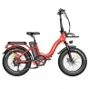 FAFREES F20 Max 20*4 Fat Inch Tire Foldable Electric Bike - 500W Brushless Motor & 18Ah Lithium Battery
