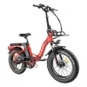 FAFREES F20 Max 20*4 Fat Inch Tire Foldable Electric Bike - 500W Brushless Motor & 18Ah Lithium Battery