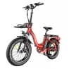 FAFREES F20 Max 20*4 Fat Inch Tire Foldable Electric Bike - 500W Brushless Motor & 18Ah Lithium Battery